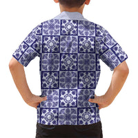 Polu Palaka Quilt Hawaii Kid Hawaiian Shirt Hawaiian Tropical Monstera Sea Turtle