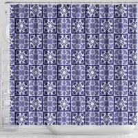 Polu Palaka Quilt Hawaii Shower Curtain Hawaiian Tropical Monstera Sea Turtle LT14 - Polynesian Pride