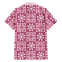Akala Palaka Quilt Hawaii Family Matching Mermaid Dress and Hawaiian Shirt Hawaiian Tropical Monstera Sea Turtle LT14 - Polynesian Pride