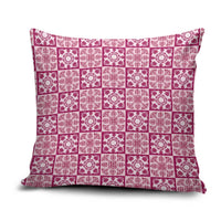 Akala Palaka Quilt Hawaii Pillow Cover Hawaiian Tropical Monstera Sea Turtle