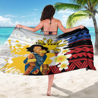 Personalised Philippines Women's Day Sarong Filipino Golden Sun With Polynesian Pattern LT14 - Polynesian Pride