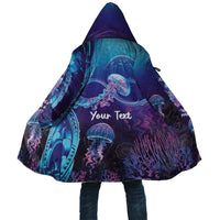 Polynesia Jellyfish Memorial Personalised Cloak Infinity Jellies Polynesian Pattern