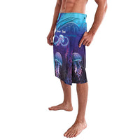 Polynesia Jellyfish Memorial Personalised Lavalava Infinity Jellies Polynesian Pattern