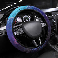 Polynesia Jellyfish Memorial Steering Wheel Cover Infinity Jellies Polynesian Pattern
