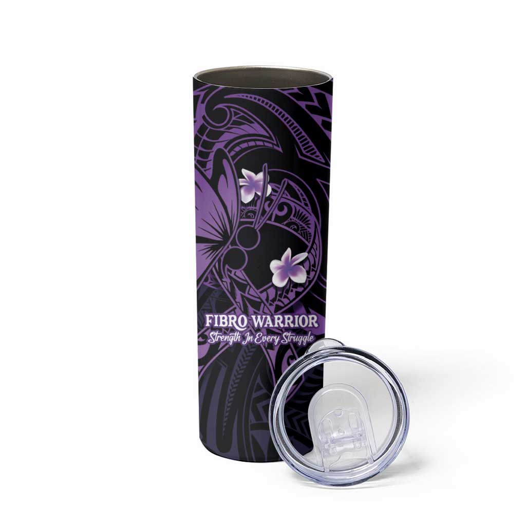 Personalised Fibromyalgia Awareness Month Skinny Tumbler Fibro Warrior Strength In Every Struggle