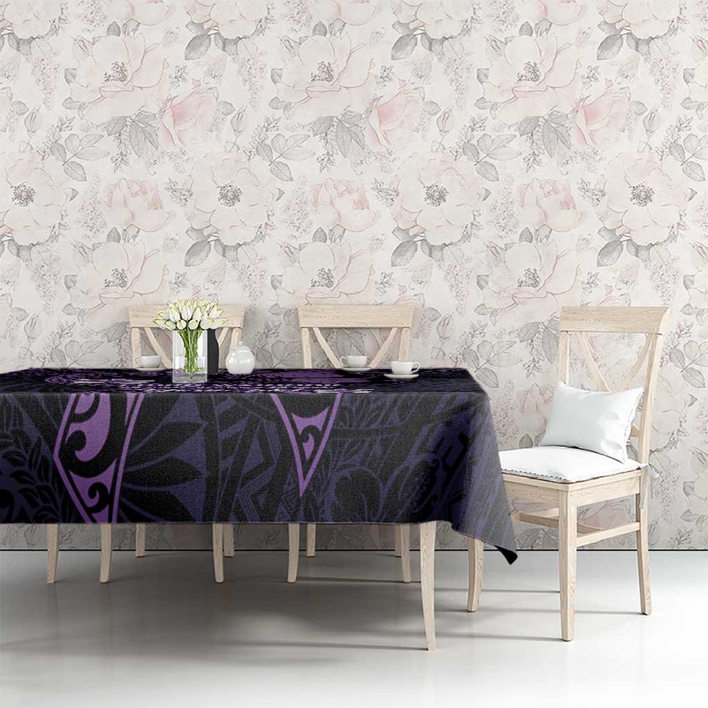 Personalised Fibromyalgia Awareness Month Tablecloth Fibro Warrior Strength In Every Struggle