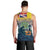 Niue ANZAC Day Men Tank Top We Will Remember Them Camouflage Style