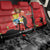 Tonga ANZAC Day Back Car Seat Cover Ngatu Pattern We Will Remember Them
