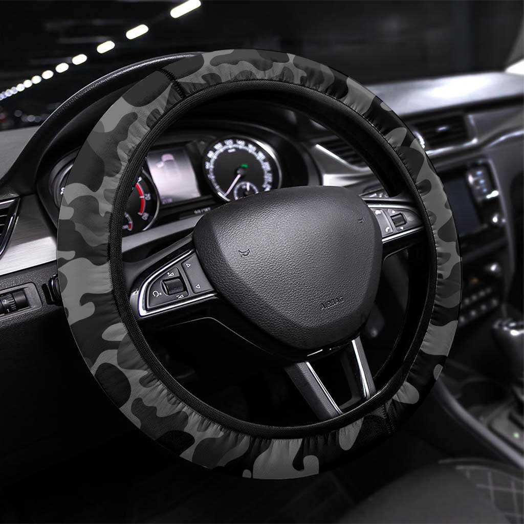 Tonga ANZAC Day Steering Wheel Cover Ngatu Pattern We Will Remember Them
