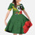 Cook Islands ANZAC Day Family Matching Off Shoulder Maxi Dress and Hawaiian Shirt Last Post Lest We Forget