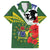 Cook Islands ANZAC Day Family Matching Off Shoulder Maxi Dress and Hawaiian Shirt Last Post Lest We Forget