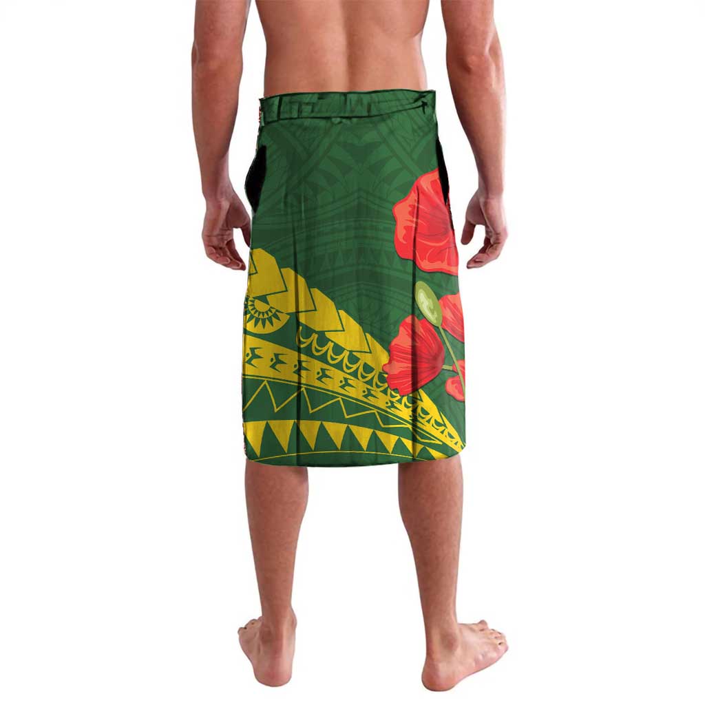 Cook Islands ANZAC Day Lavalava Last Post Lest We Forget