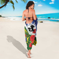 Cook Islands ANZAC Day Sarong Last Post Lest We Forget