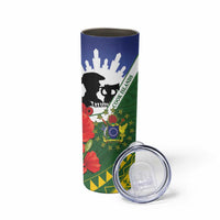 Cook Islands ANZAC Day Skinny Tumbler Last Post Lest We Forget LT14 - Polynesian Pride