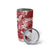 Red Polynesia Hammerhead Shark Tattoo With Plumeria Lei Tumbler Cup