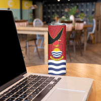 Mauri Kiribati Independence Day Skinny Tumbler 1979 Proud National Frigatebird LT14 - Polynesian Pride