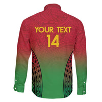 Custom Vanuatu Cricket Family Matching Short Sleeve Bodycon Dress and Hawaiian Shirt 2024 Polynesian Pattern Sporty Style LT14 - Polynesian Pride