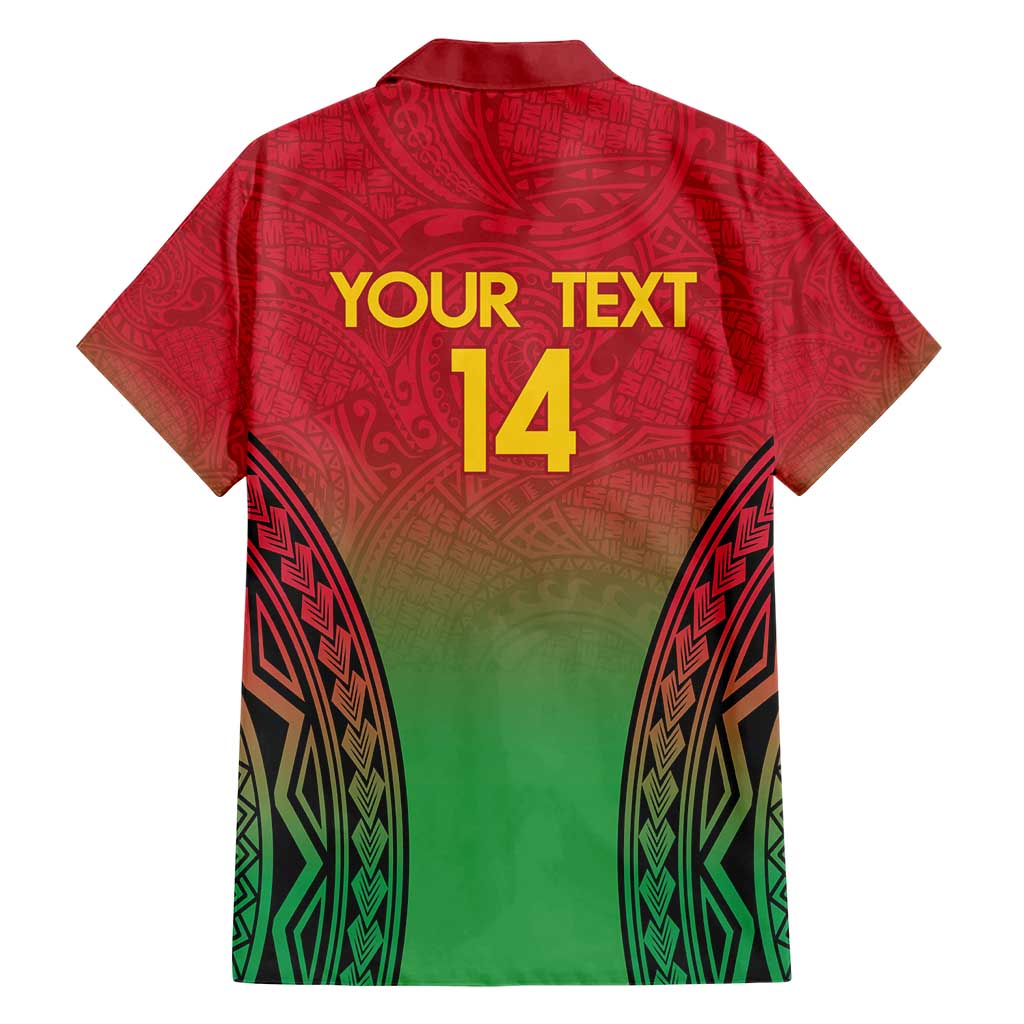Custom Vanuatu Cricket Hawaiian Shirt 2024 Polynesian Pattern Sporty Style LT14 - Polynesian Pride