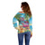 Flamingo Aloha Hawaii Off Shoulder Sweater It's 5 O’Clock Somewhere Tropical Vibes - Polynesian Pride