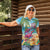 Flamingo Aloha Hawaii Women Polo Shirt It's 5 O’Clock Somewhere Tropical Vibes - Polynesian Pride