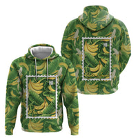 Aloha Hawaii Maia Hoodie Hawaiian Banana Stylized Stamp LT14 - Polynesian Pride