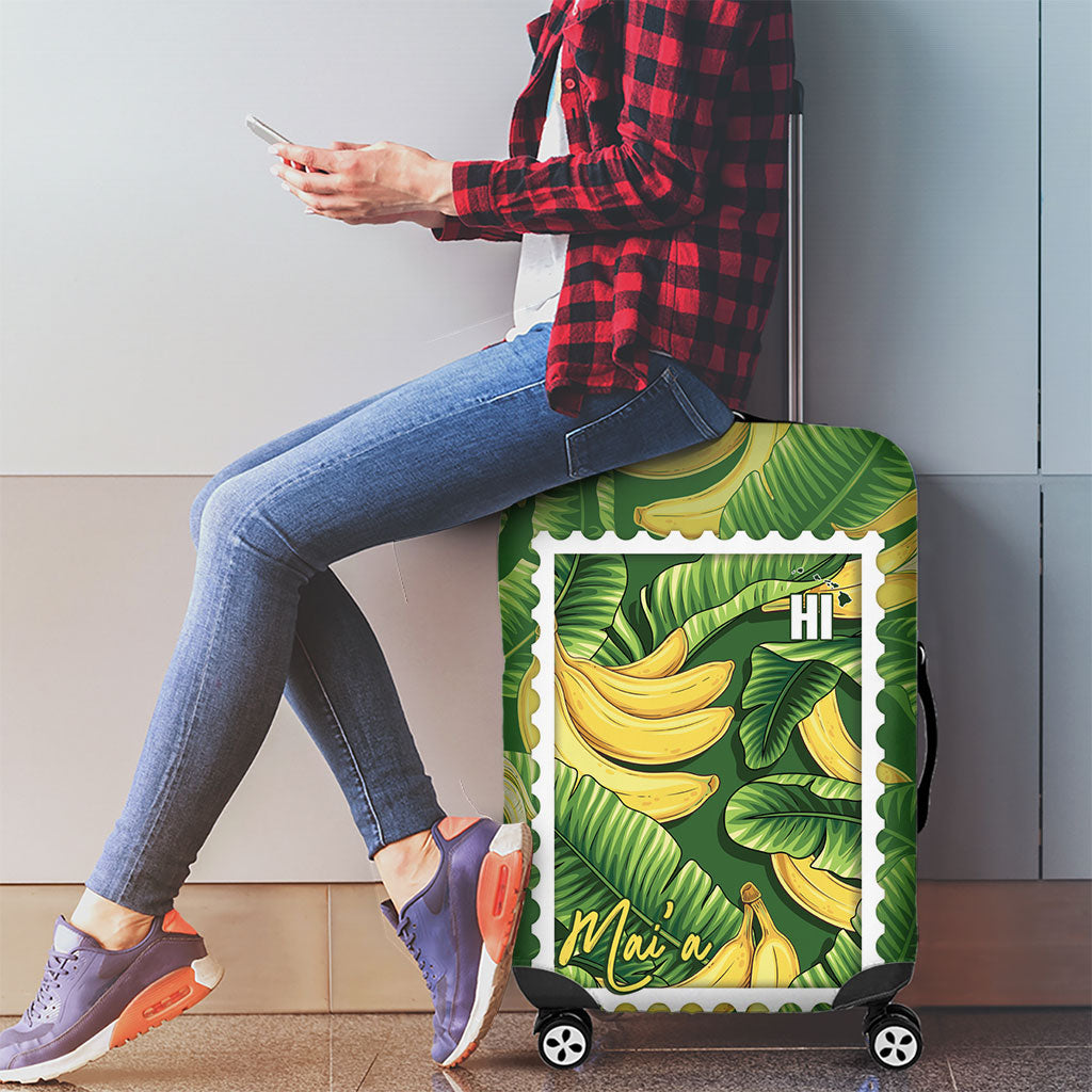 Aloha Hawaii Maia Luggage Cover Hawaiian Banana Stylized Stamp LT14 - Polynesian Pride