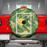 Aloha Hawaii Maia Spare Tire Cover Hawaiian Banana Stylized Stamp LT14 - Polynesian Pride