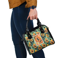 Aloha Hawaii Mikana Shoulder Handbag Hawaiian Papaya Stylized Stamp LT14 - Polynesian Pride