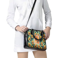 Aloha Hawaii Mikana Shoulder Handbag Hawaiian Papaya Stylized Stamp LT14 - Polynesian Pride