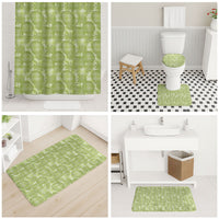 Omaomao Hawaii Breadfruit Palaka Motifs Bathroom Set LT14 - Polynesian Pride