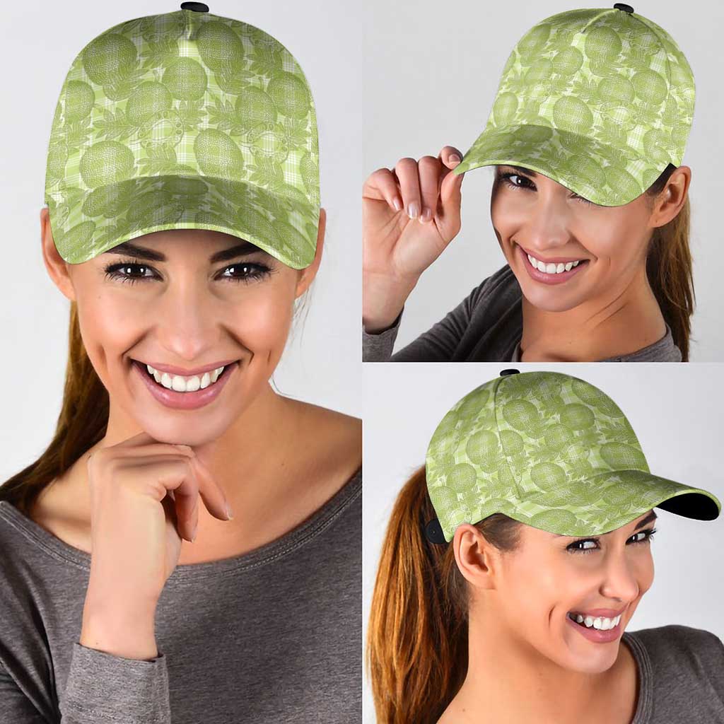 Omaomao Hawaii Breadfruit Palaka Motifs Classic Cap LT14 - Polynesian Pride