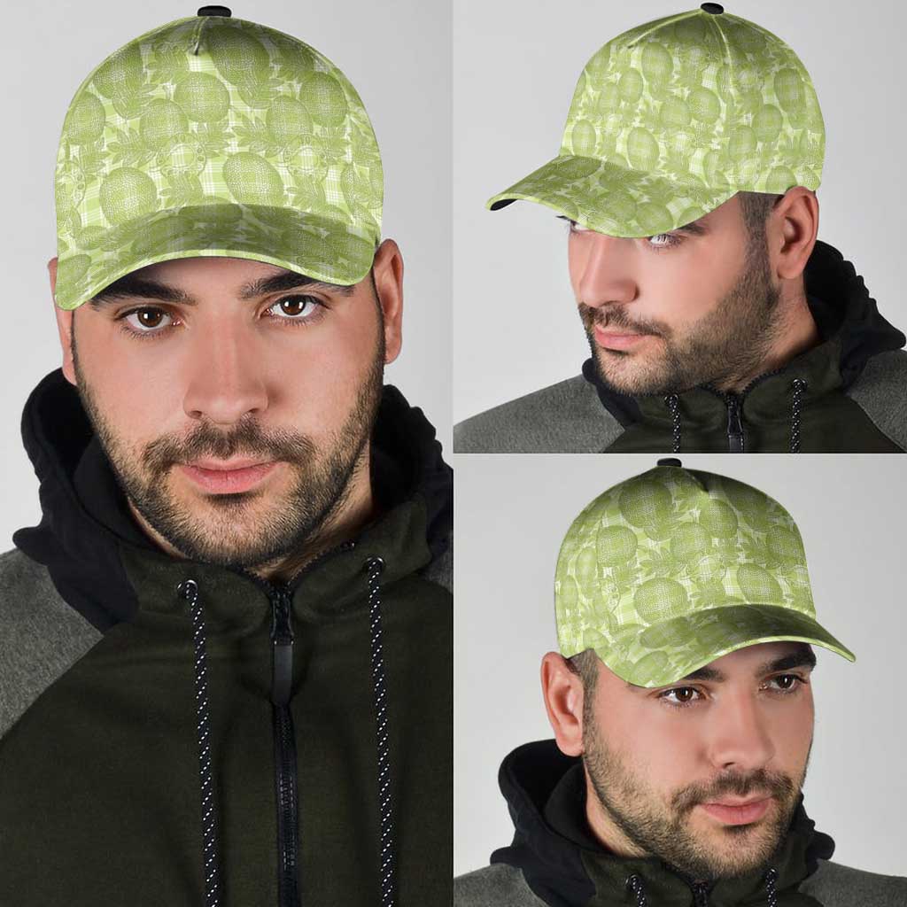 Omaomao Hawaii Breadfruit Palaka Motifs Classic Cap LT14 - Polynesian Pride