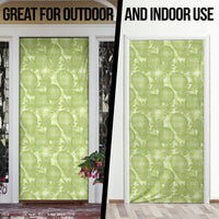 Omaomao Hawaii Breadfruit Palaka Motifs Door Cover LT14 - Polynesian Pride