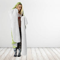 Omaomao Hawaii Breadfruit Palaka Motifs Hooded Blanket LT14 - Polynesian Pride