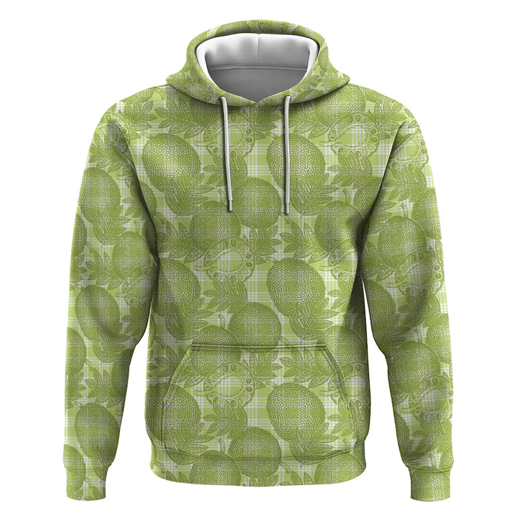 Omaomao Hawaii Breadfruit Palaka Motifs Hoodie