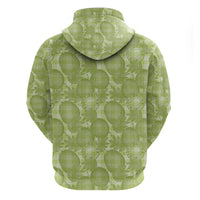 Omaomao Hawaii Breadfruit Palaka Motifs Hoodie LT14 - Polynesian Pride