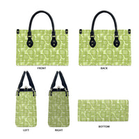 Omaomao Hawaii Breadfruit Palaka Motifs Leather Bag LT14 - Polynesian Pride