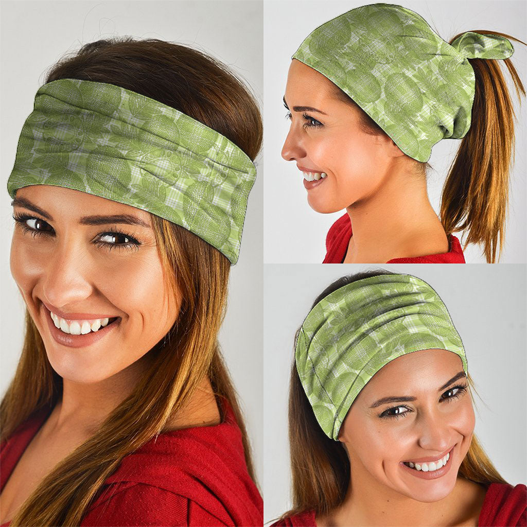Omaomao Hawaii Breadfruit Palaka Motifs Neck Gaiter LT14 - Polynesian Pride