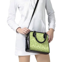 Omaomao Hawaii Breadfruit Palaka Motifs Shoulder Handbag LT14 - Polynesian Pride