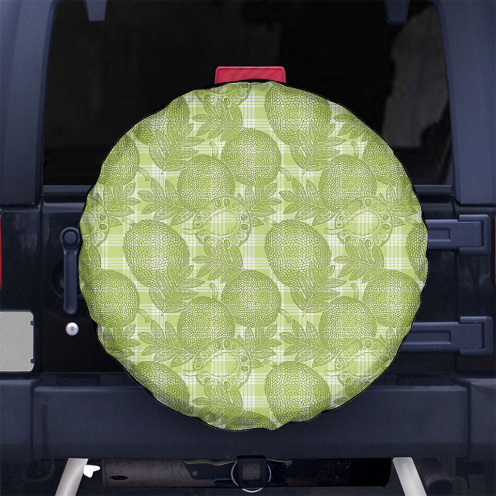 Omaomao Hawaii Breadfruit Palaka Motifs Spare Tire Cover