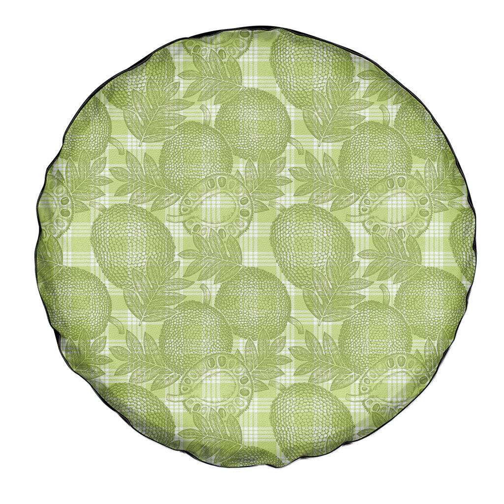 Omaomao Hawaii Breadfruit Palaka Motifs Spare Tire Cover LT14 - Polynesian Pride