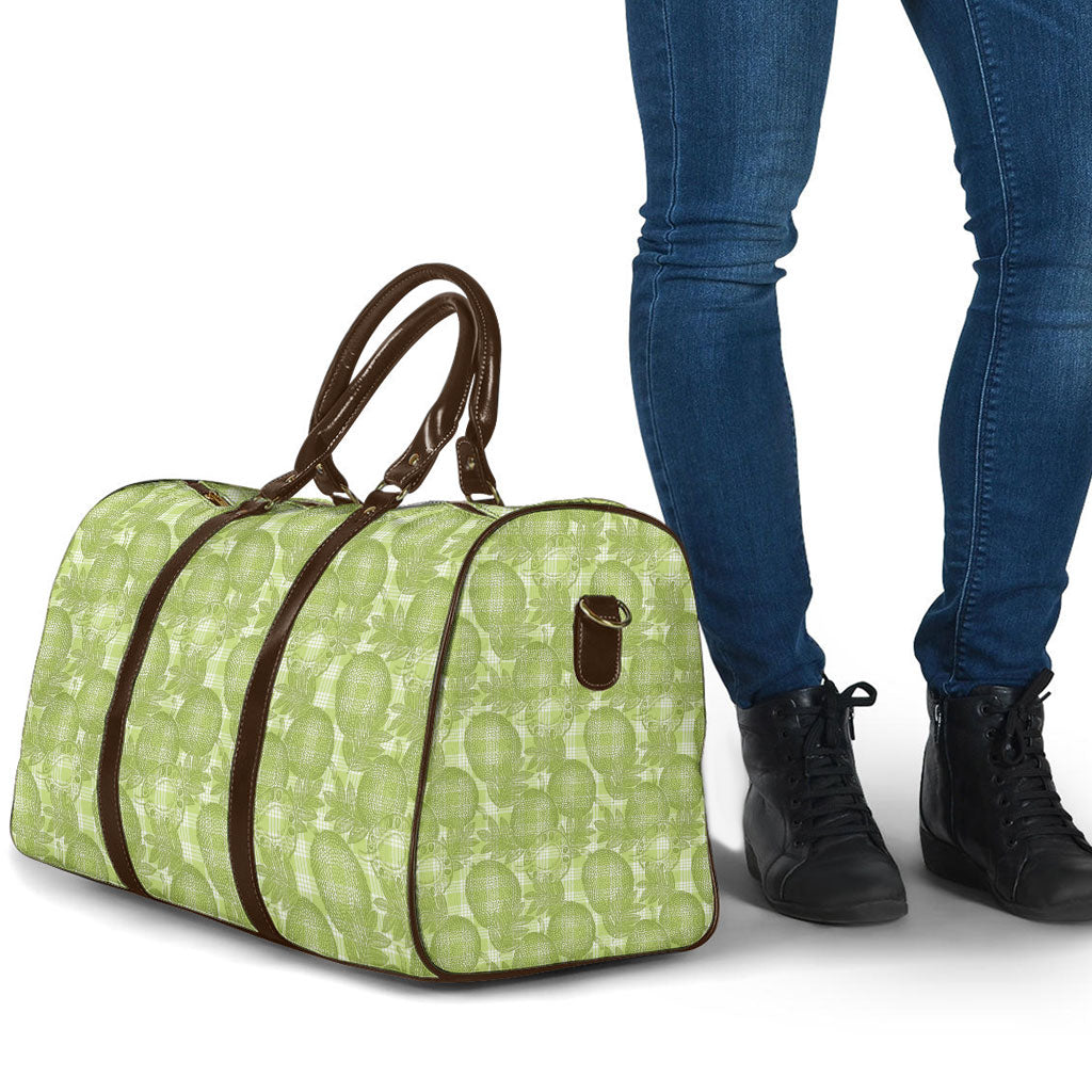 Omaomao Hawaii Breadfruit Palaka Motifs Travel Bag LT14 - Polynesian Pride