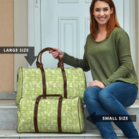 Omaomao Hawaii Breadfruit Palaka Motifs Travel Bag LT14 - Polynesian Pride