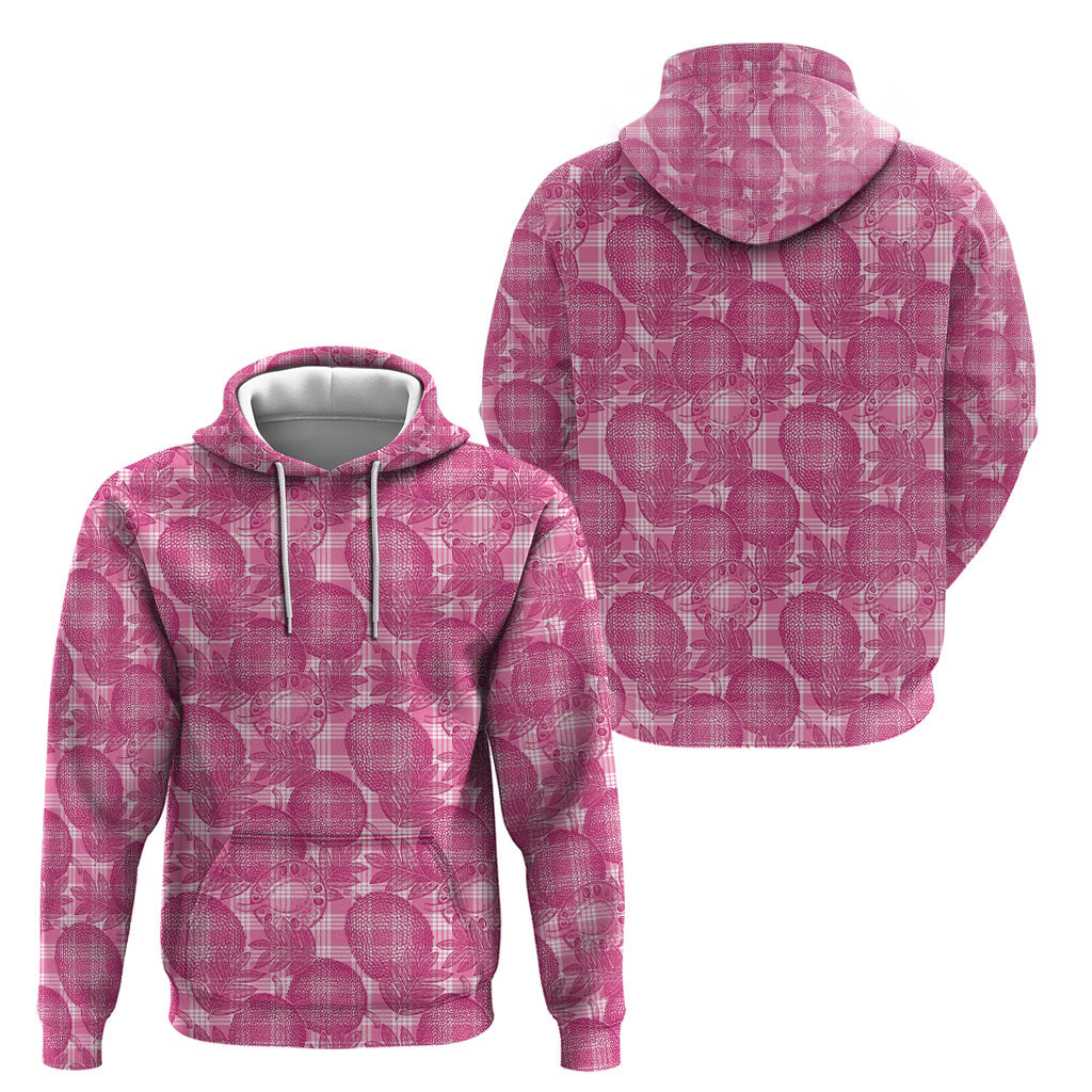 Alaka Hawaii Breadfruit Palaka Motifs Hoodie LT14 - Polynesian Pride
