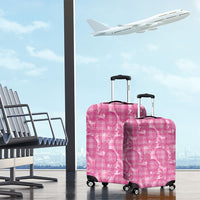 Alaka Hawaii Breadfruit Palaka Motifs Luggage Cover LT14 - Polynesian Pride