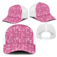 Alaka Hawaii Breadfruit Palaka Motifs Mesh Trucker Cap LT14 - Polynesian Pride