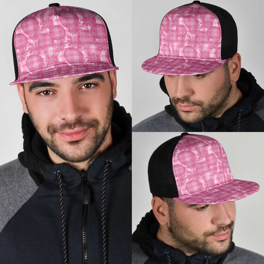 Alaka Hawaii Breadfruit Palaka Motifs Mesh Trucker Cap LT14 - Polynesian Pride