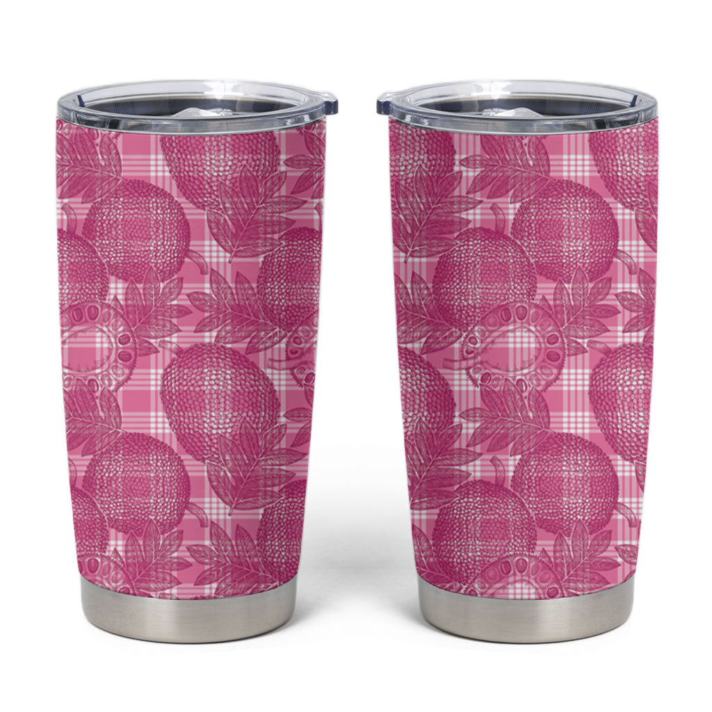 Alaka Hawaii Breadfruit Palaka Motifs Tumbler Cup