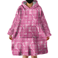 Alaka Hawaii Breadfruit Palaka Motifs Wearable Blanket Hoodie LT14 - Polynesian Pride