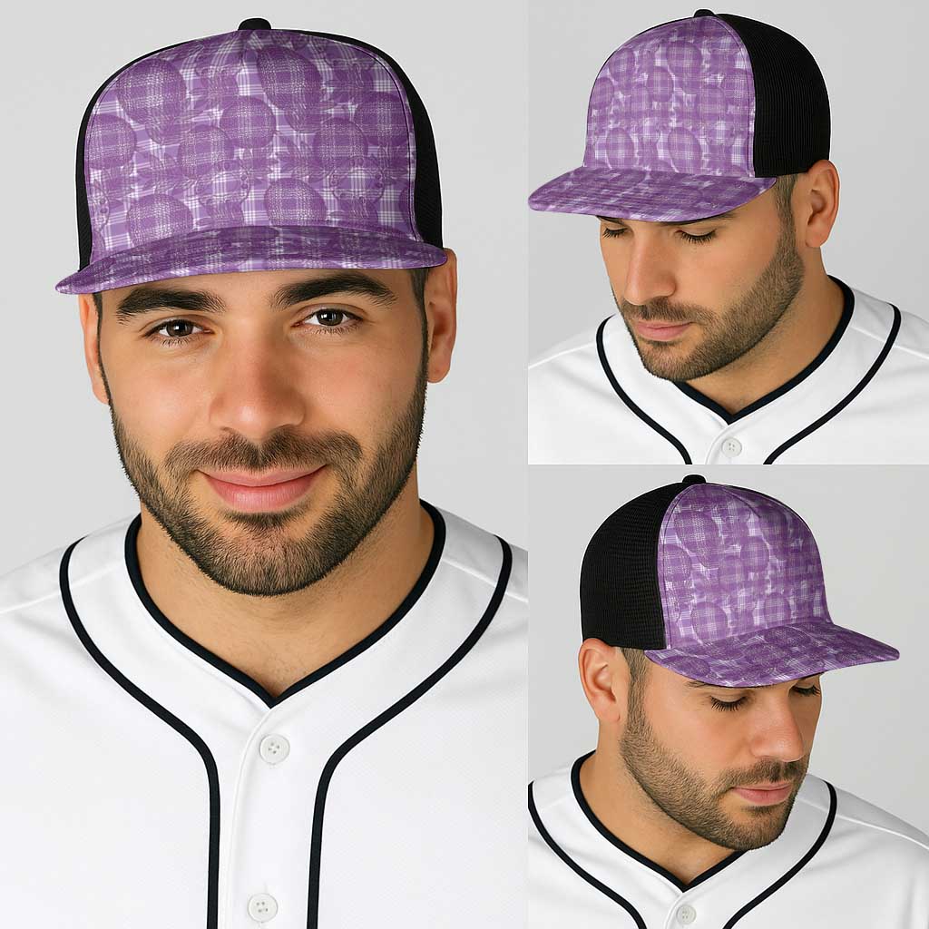 Poni Hawaii Breadfruit Palaka Motifs Baseball Net Cap LT14 - Polynesian Pride